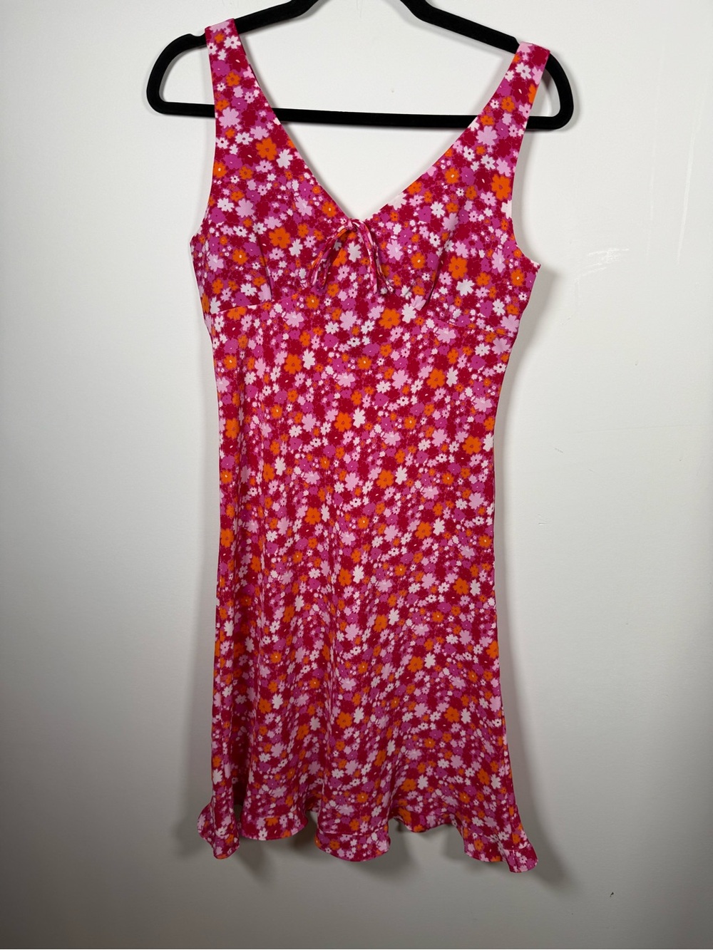 🧡EXPRESS | 90s Y2K Vintage Floral Sundress Size 7/8
